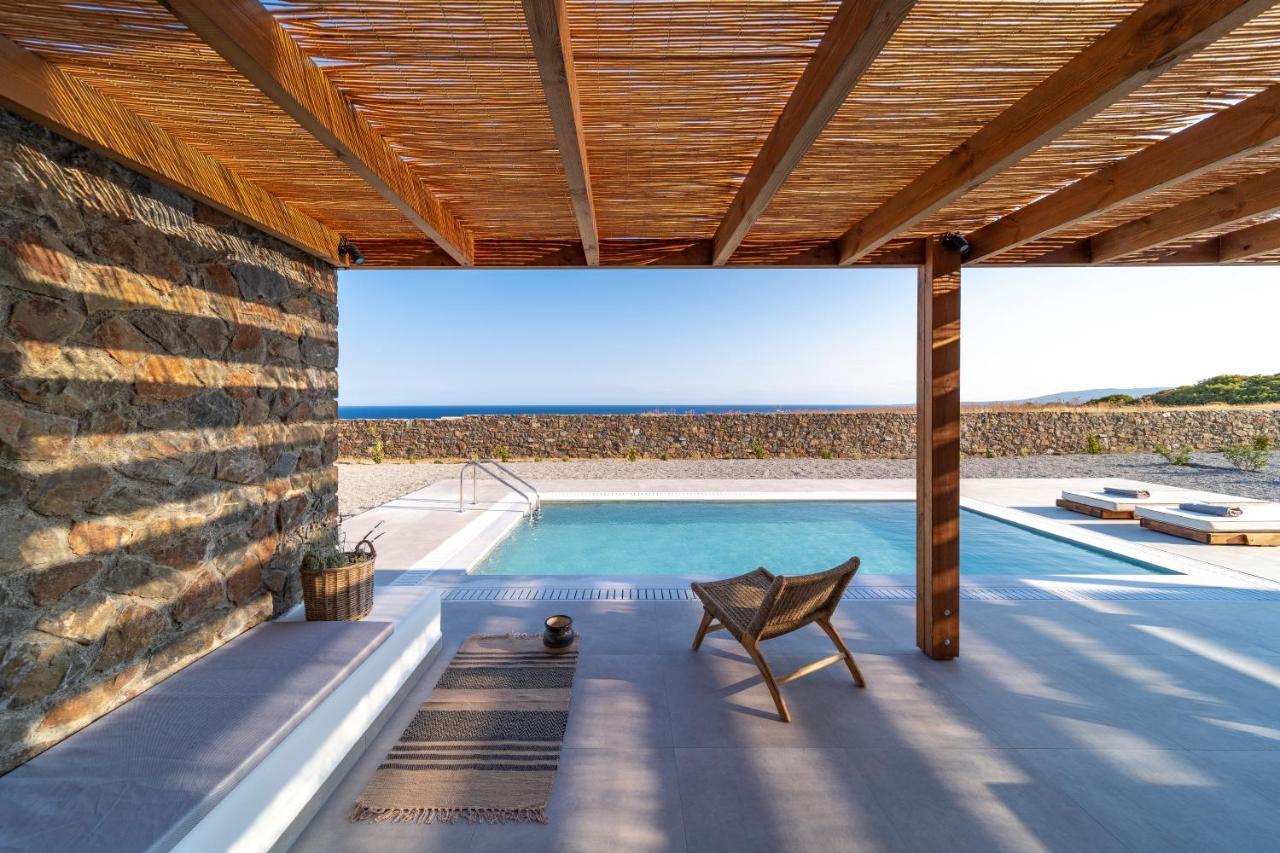 Terra D'Oro Sea View Villa With Private Pool Kiotari Eksteriør billede