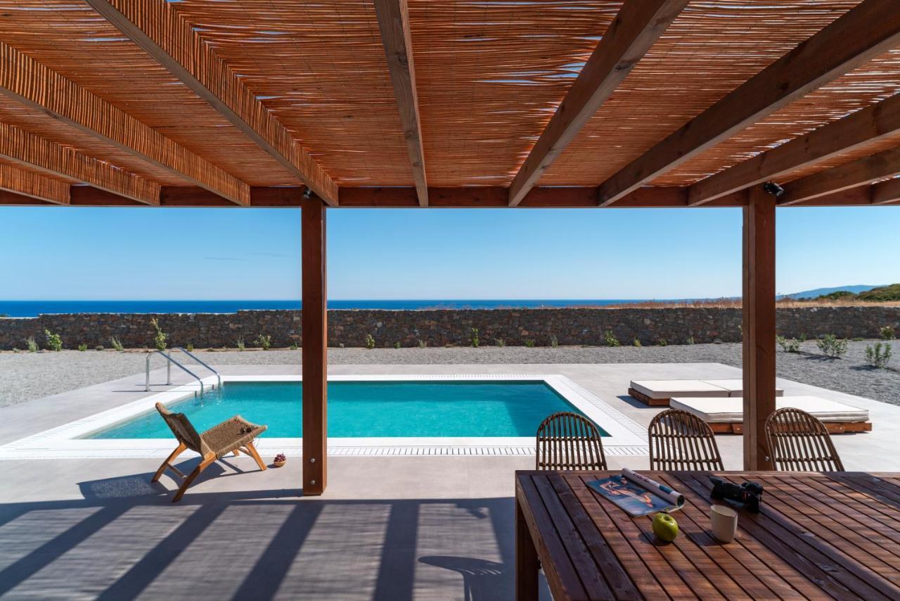 Terra D'Oro Sea View Villa With Private Pool Kiotari Eksteriør billede