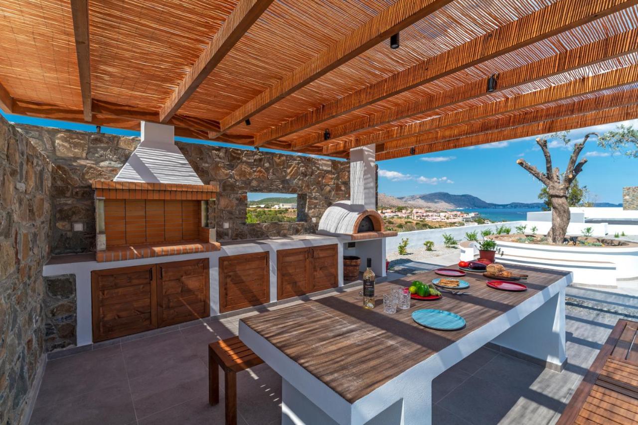 Terra D'Oro Sea View Villa With Private Pool Kiotari Eksteriør billede